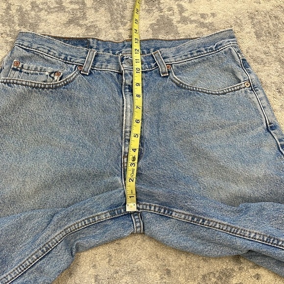 Vintage Levis 550 Relaxed Fit Jeans Rigid Denim Sz 34x29 - Picture 6 of 16